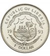 Liberia 1 dolar 1993, Protoceratops