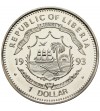 Liberia 1 dolar 1993, Atchaeopteryx