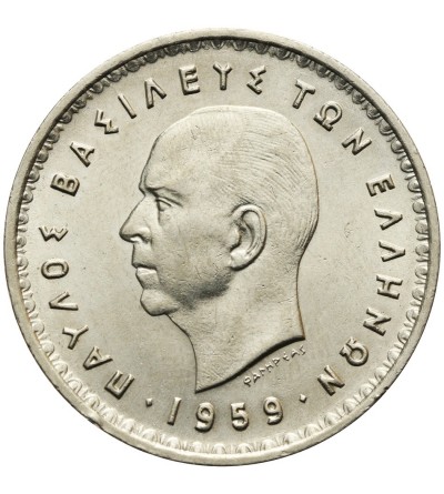 Grecja 10 drachm 1959