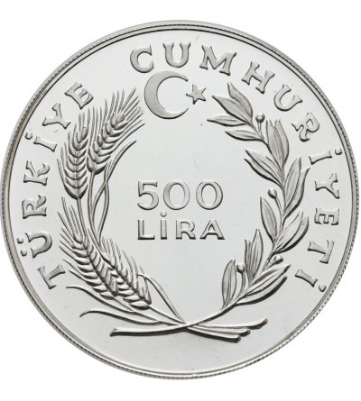 Turcja 500 lira 1979 (1981) Unicef - Proof