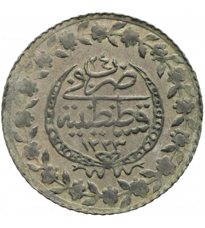 Turkey (Ottoman Empire). 1 Kurush AH 1223 Year 24 / 1831 AD, Mahmud II