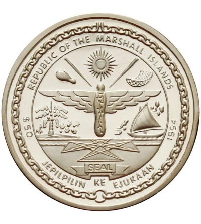 Wyspy Marshalla 50 dolarów 1994