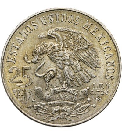 Mexico 25 Pesos 1968 Mo
