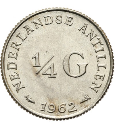 Netherlands Antilles 1/4 Gulden 1962
