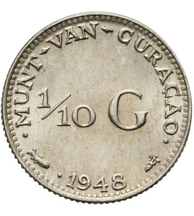 Curacao 1/10 Gulden 1948
