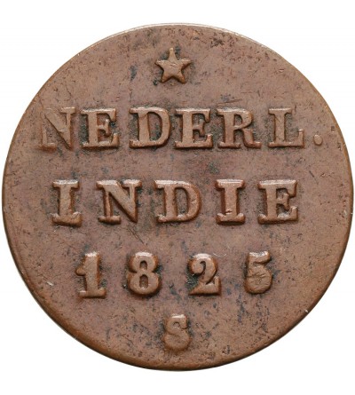 Netherlands East Indies 1/2 Stuiver 1825 S
