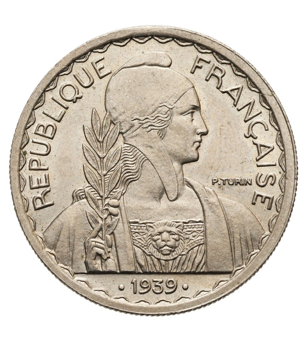 French Indo-China 10 Cents 1939 French Indo-China 10 Cents 1939