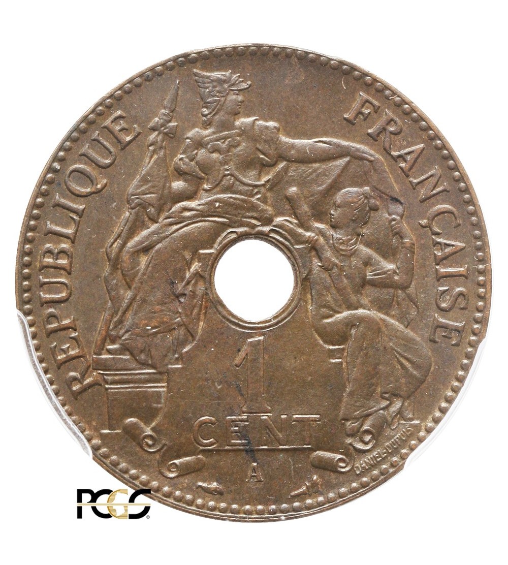 French Indo-China Cent 1897 A - PCGS MS 65 BN French Indo-China Cent 1897 A - PCGS MS 65 BN