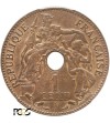 French Indo-China Cent 1898 A  - PCGS MS 63 BN