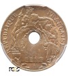 Indochiny Francuskie 1 cent 1912 A - PCGS MS 65 BN