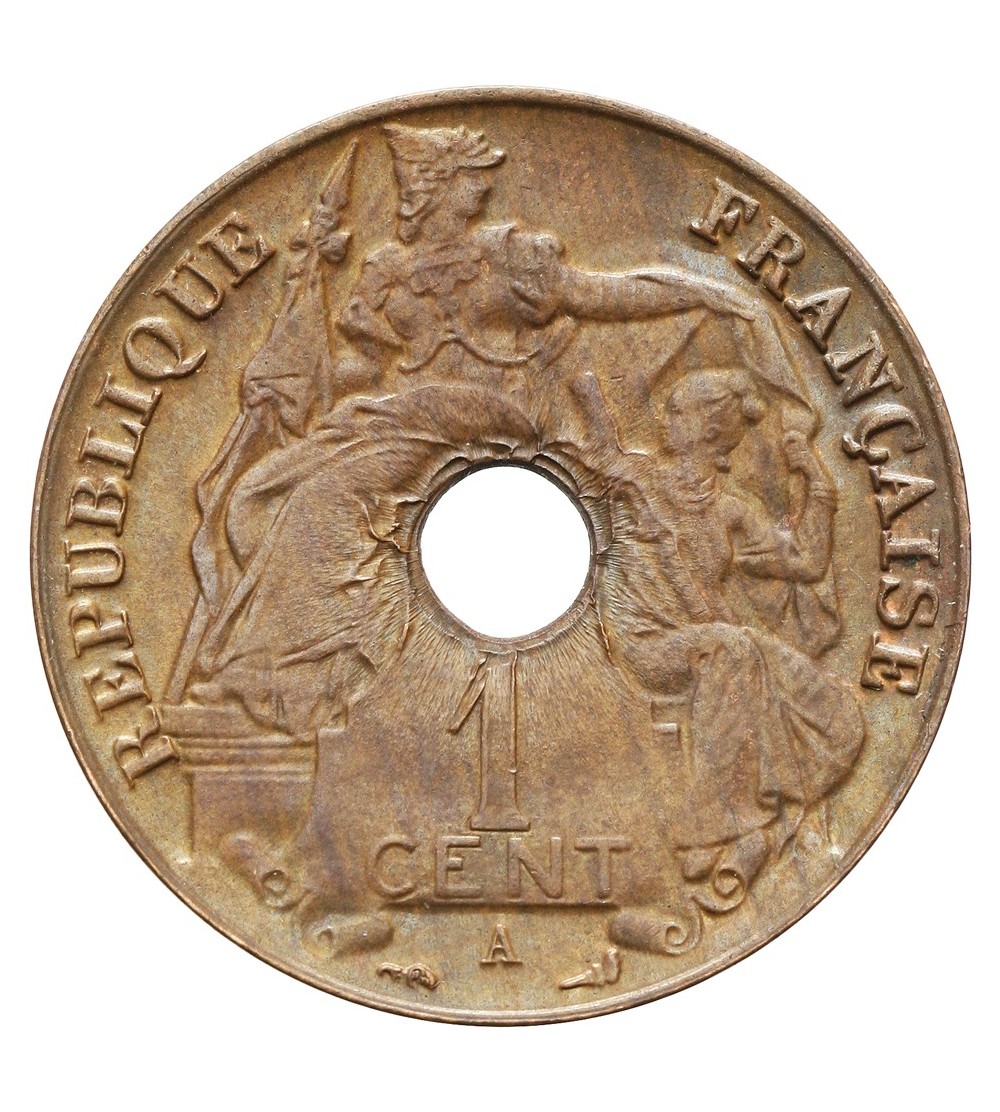 Indochiny Francuskie 1 cent 1917 A