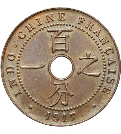 Indochiny Francuskie 1 cent 1917 A