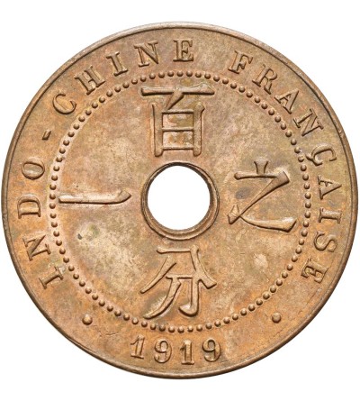 French Indo-China Cent 1917 A