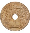 Indochiny Francuskie 1 cent 1920 A