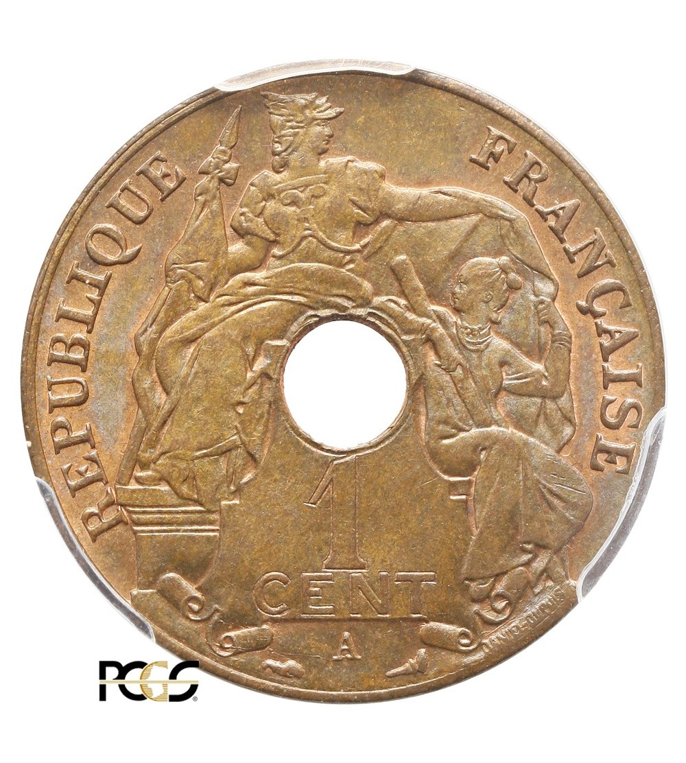 French Indo-China Cent 1926 A - PCGS MS 66 BN French Indo-China Cent 1926 A - PCGS MS 66 BN