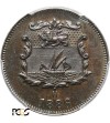 Brytyjskie Północne Borneo 1/2 centa 1886 H - PCGS MS 63 BN