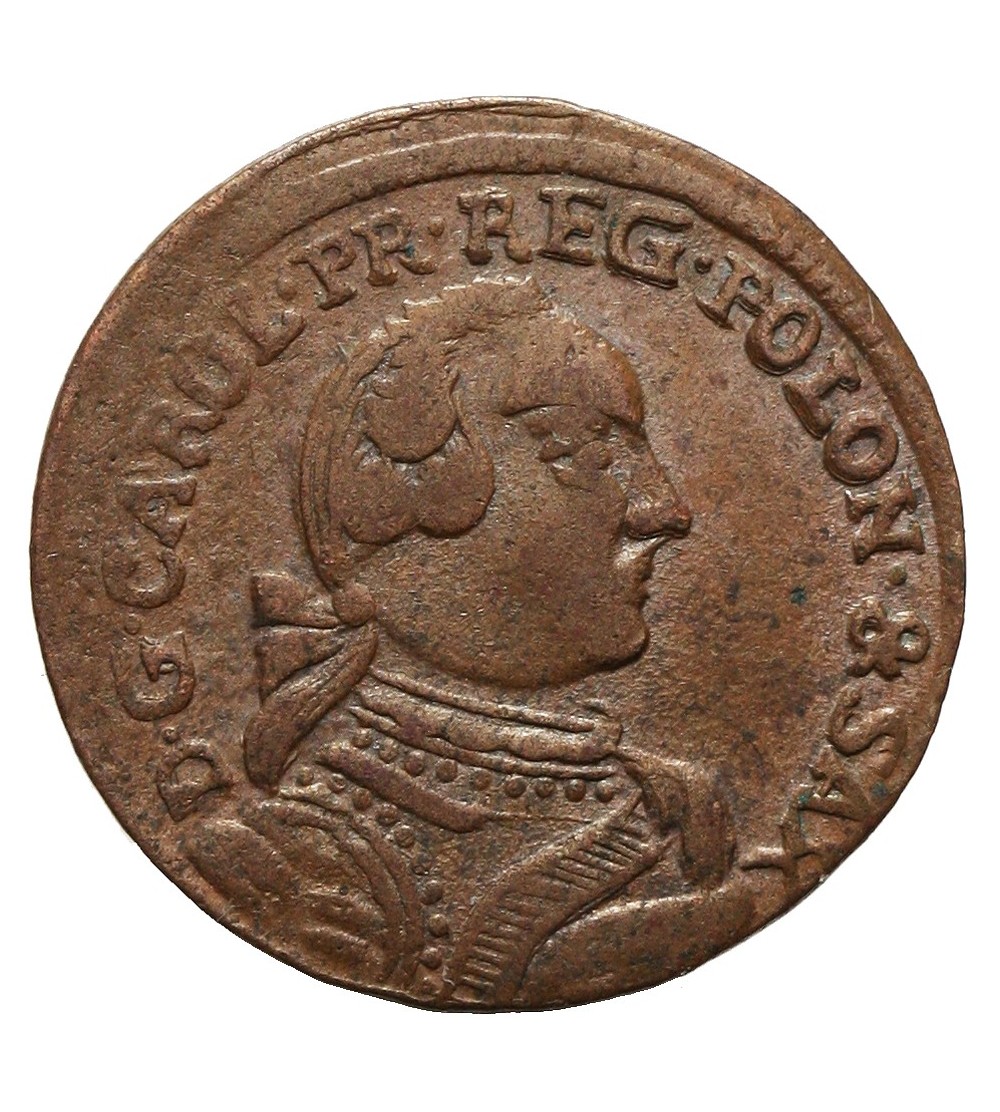 Kurlandia. Szeląg 1762, Mitawa Kurlandia. Szeląg 1762, Mitawa