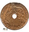 French Indo-China Cent 1921 A - PCGS MS 65 RB