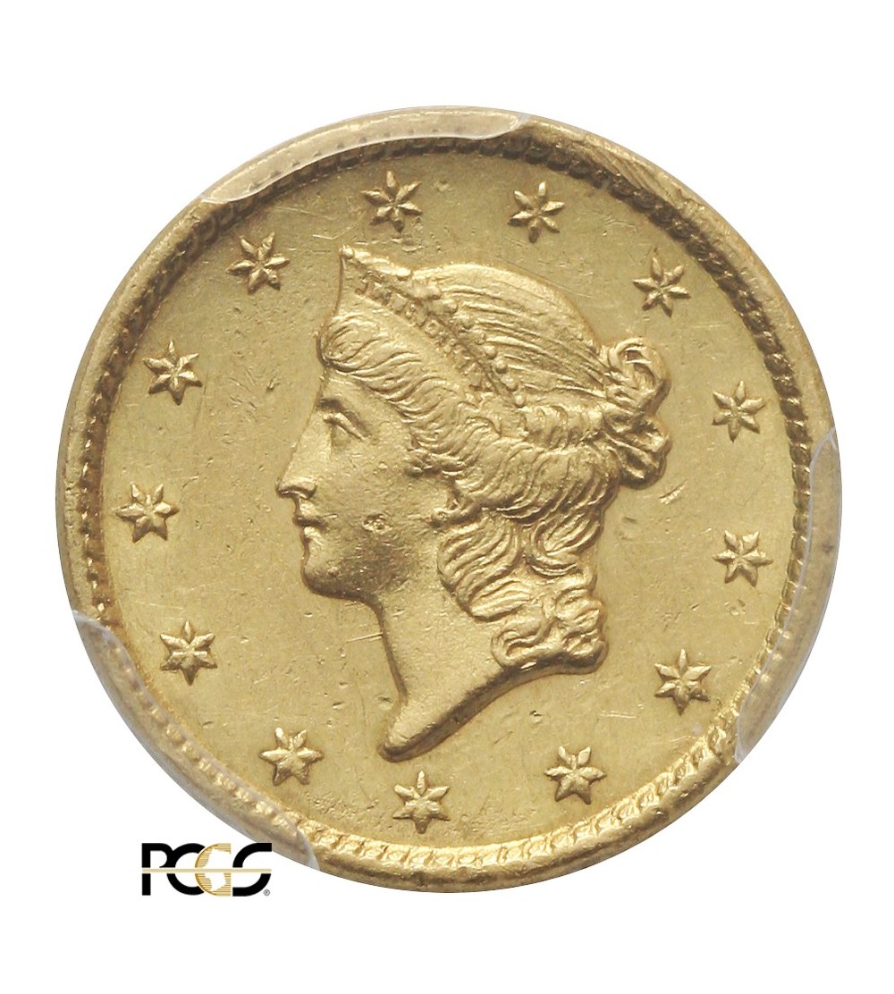USA 1 dolar 1851, Liberty Head - PCGS AU 58 USA 1 dolar 1851, Liberty Head - PCGS AU 58