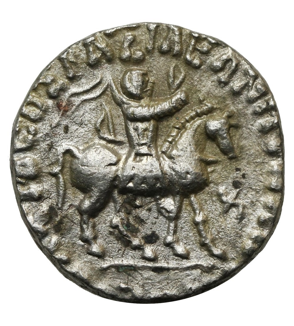 Indo-Scytyjscy królowie Baktrii, AR Tetradrachma, Azes, ok 58-12 p.n.e. Indo-Scytyjscy królowie Baktrii, AR Tetradrachma, Azes, ok 58-12 p.n.e.