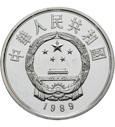 Chiny 10 Yuan 1989, Jelenie - Proof