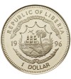 Liberia 1 dolar 1996