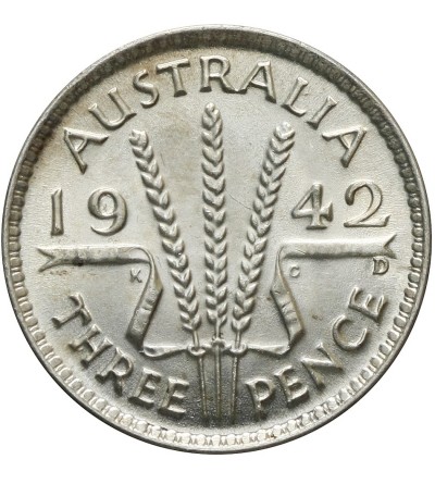 Australia 3 pensy 1942 D