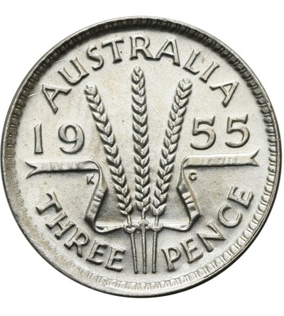 Australia 3 pensy 1955