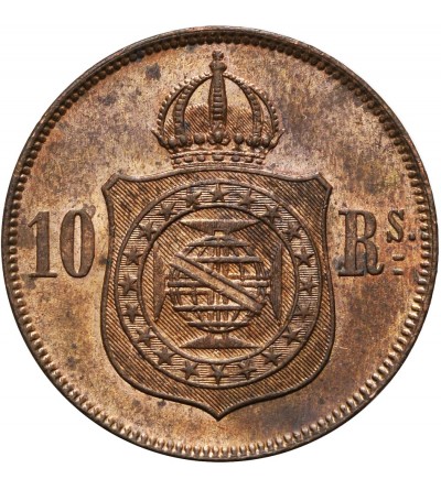 Brazil 10 Reis 1869