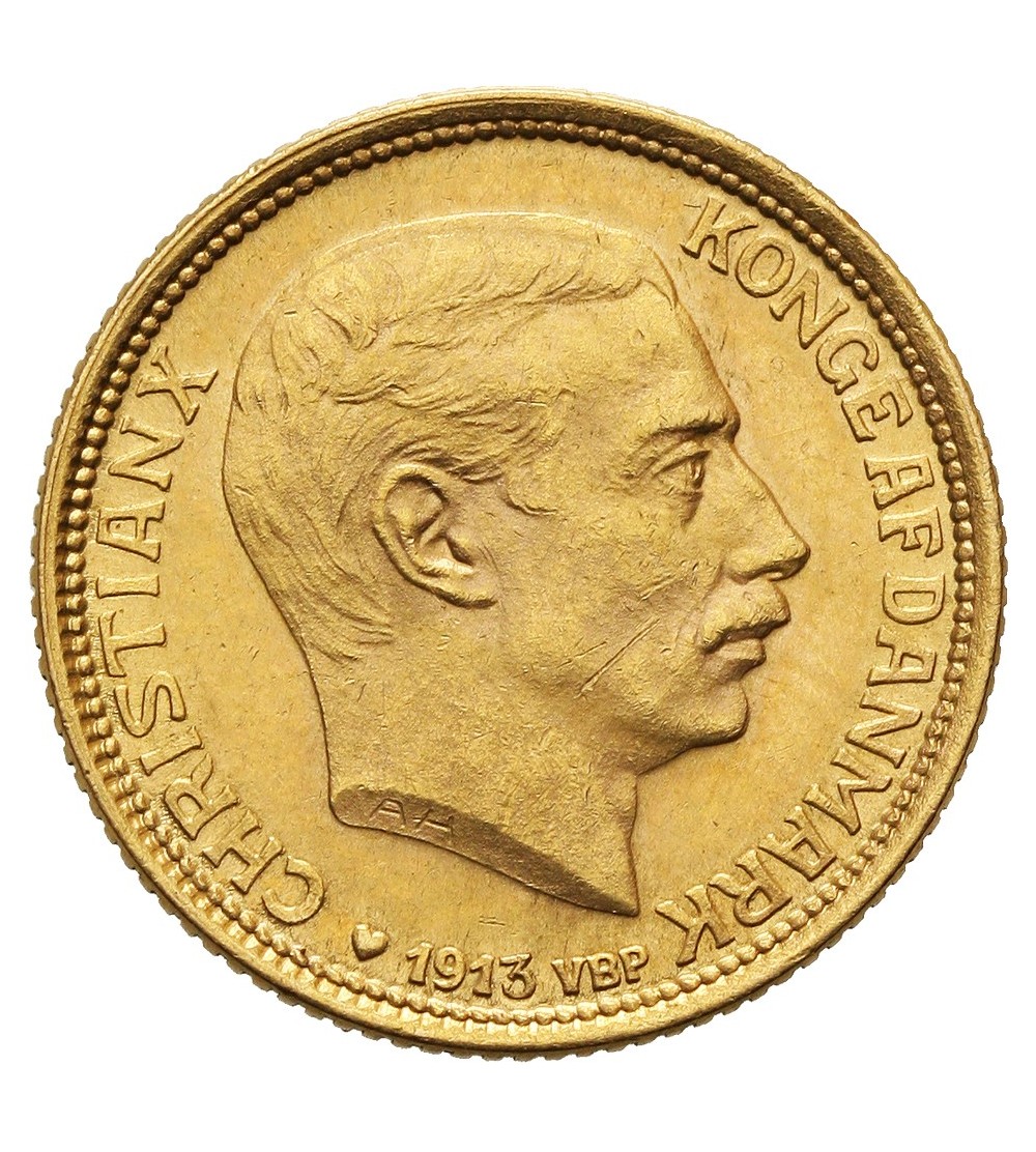 Denmark 10 Kroner 1913 VBP Denmark 10 Kroner 1913 VBP