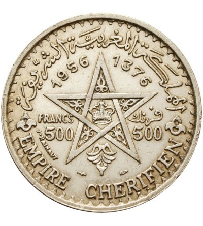 Maroko 500 franków 1956