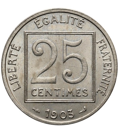 France 25 Centimes 1903