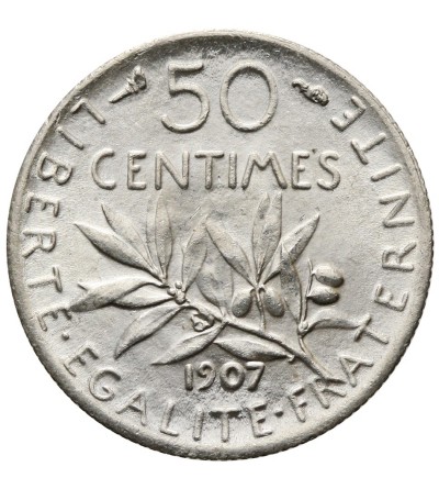 France 50 Centimes 1907