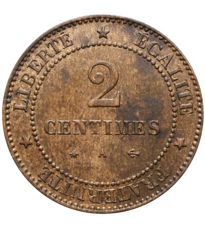 France 2 Centimes 1877 A