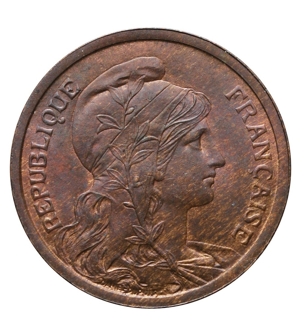 France 2 Centimes 1898