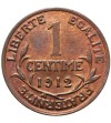 Francje Centime 1912