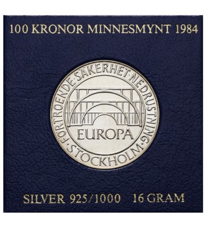 Szwecja 100 koron 1985, rok lasu