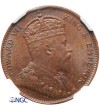Ceylon Cent 1910 - NGC UNC Details