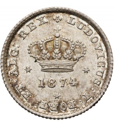 Portugalia 50 Reis 1874