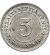 Malaje - Straits Settlements 5 centów 1901