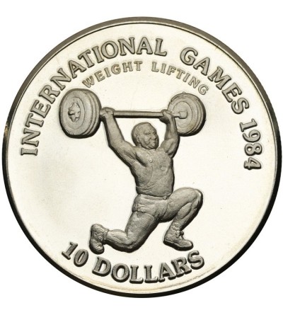 Liberia 10 dolarów 1984
