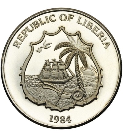 Liberia 10 dolarów 1984