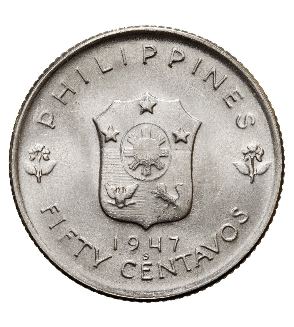Filipiny 50 centavos 1947 Filipiny 50 centavos 1947