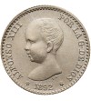 Hiszpania, Alfons XIII 1886-1931. 50 centimos 1892 (92) PG-M, Madryt