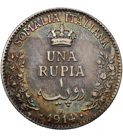 Italian Somaliland 1 rupia 1914
