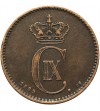 Denmark 2 ore 1889