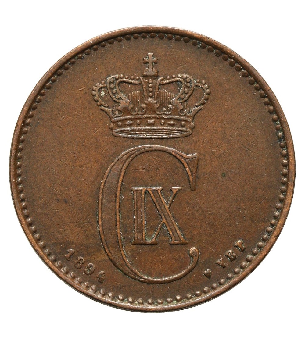 Denmark 2 ore 1894