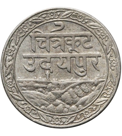 India - Mewar 1/16 Rupee 1928