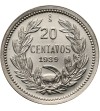 Chile, Republic. 20 Centavos 1939, Condor