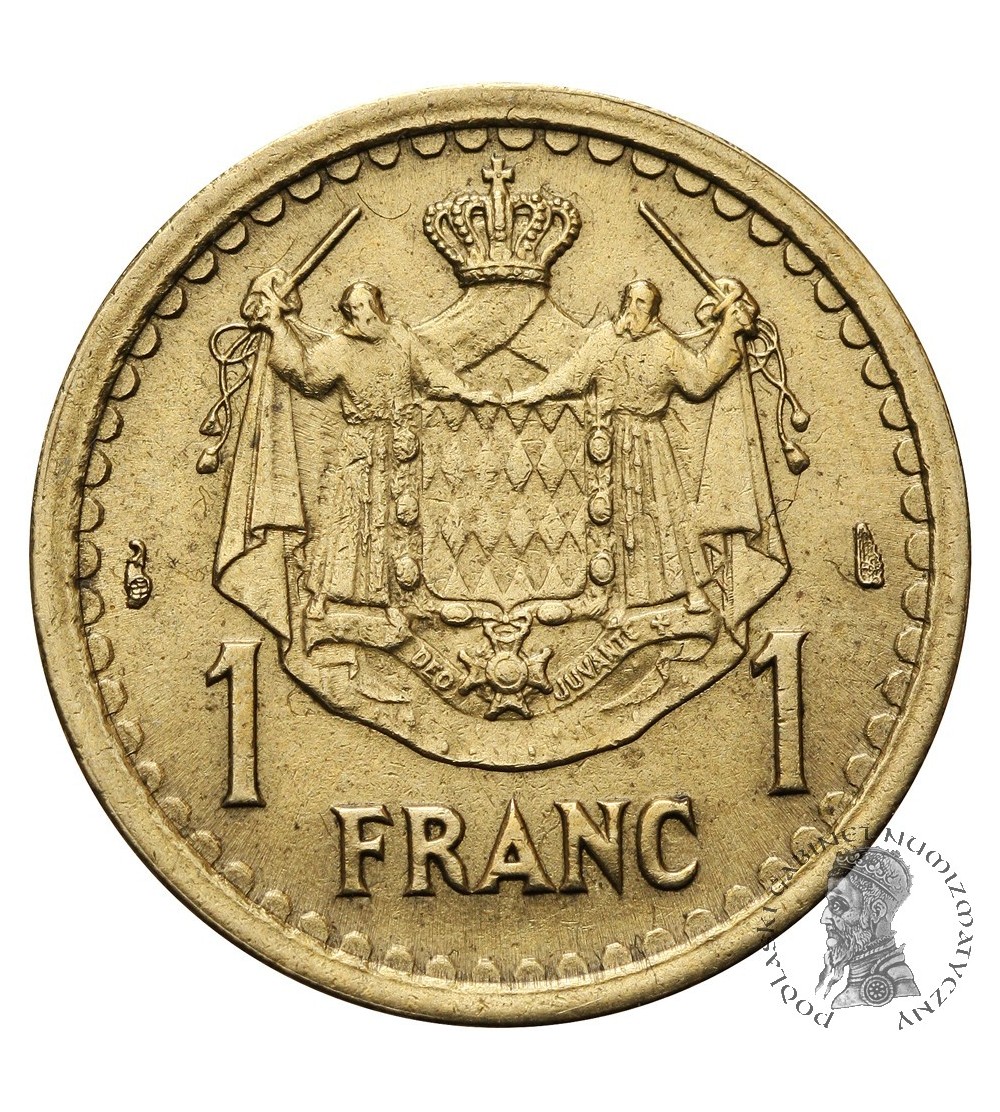 Monako 1 frank bez daty (1945)